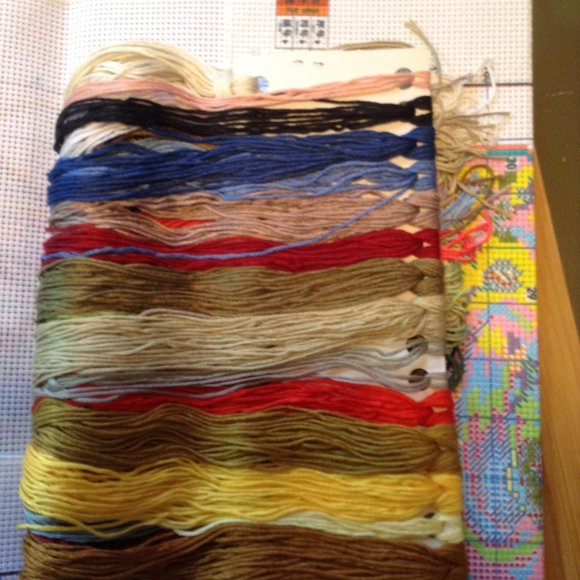 Maydear Stamped Tea Cup Cross Stitch Kit - Picture 3 of 5